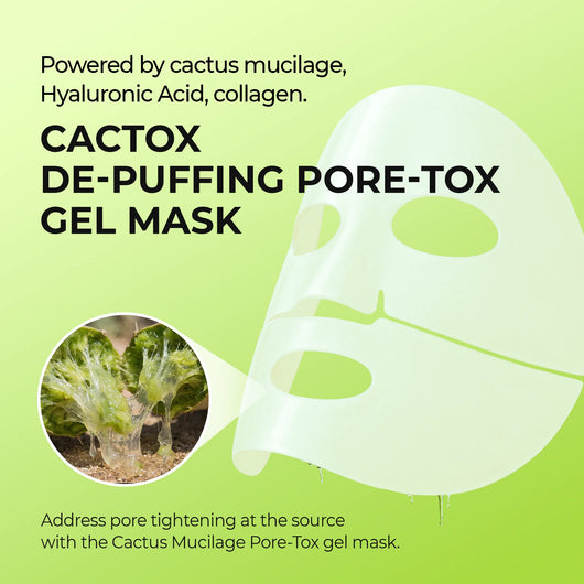 Cactox De-Puffing Pore Tox V-Lifting Set