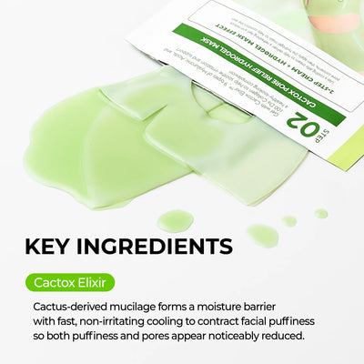 Cactox De-Puffing Pore Tox V-Lifting Set