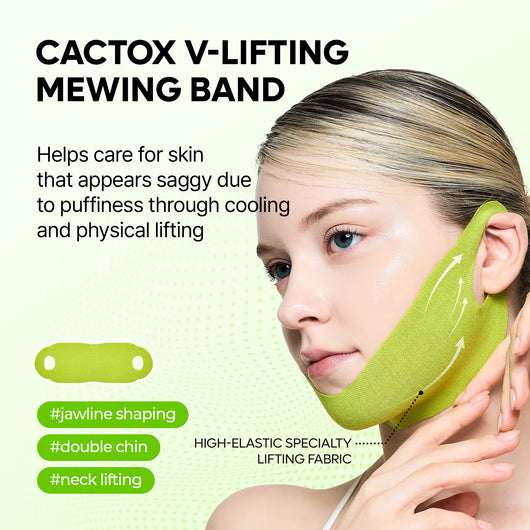 Cactox De-Puffing Pore Tox V-Lifting Set