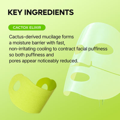 Cactox De-Puffing Pore Tox V-Lifting Set