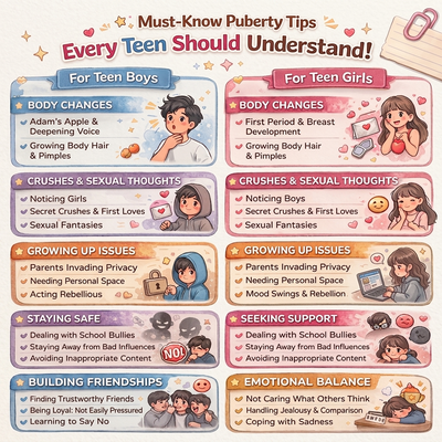 A Growing Up Guide For Teens