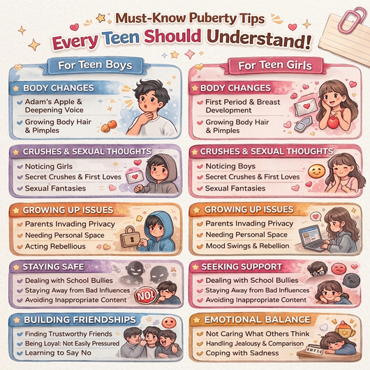 A Growing Up Guide For Teens