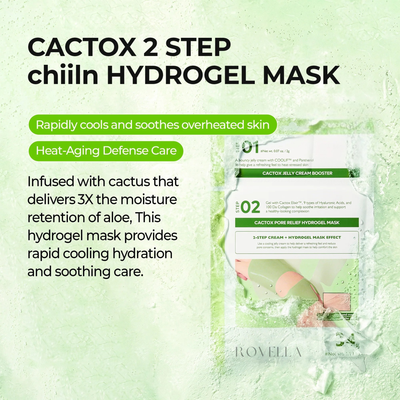 Cactox De-Puffing Pore Tox V-Lifting Set