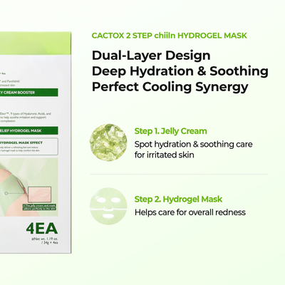 Cactox De-Puffing Pore Tox V-Lifting Set
