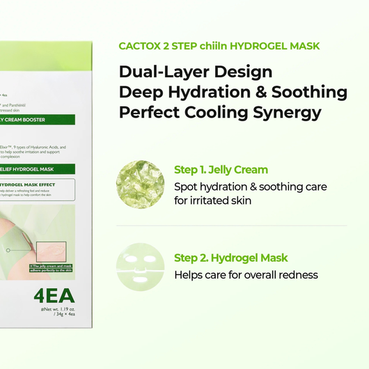 Cactox De-Puffing Pore Tox V-Lifting Set